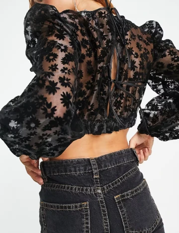 Top Top Shop, negru Negru
