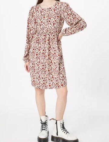Rochie scurta Pieces, animal print Animal print