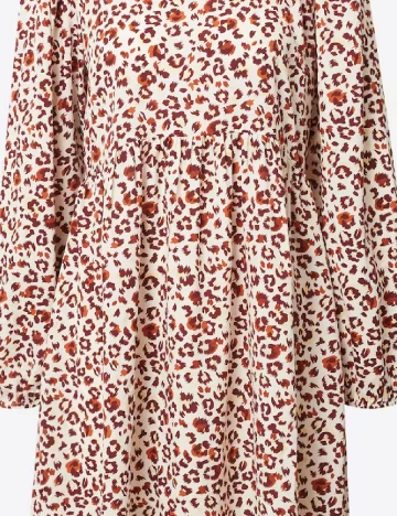 Rochie scurta Pieces, animal print Animal print