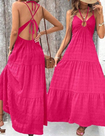 
						Rochie lunga SHEIN, roz