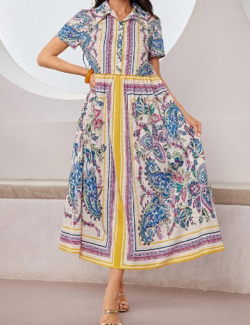 
						Rochie lunga SHEIN, mix culori
