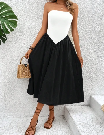 Rochie medie SHEIN, negru Negru