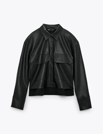 Camasa Zara, negru, XS
