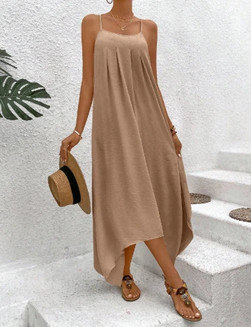 Rochie lunga SHEIN, maro