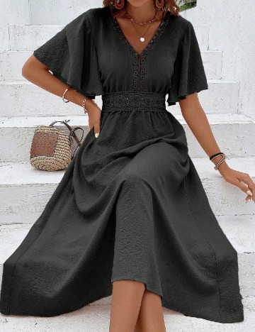 
						Rochie medie SHEIN, negru