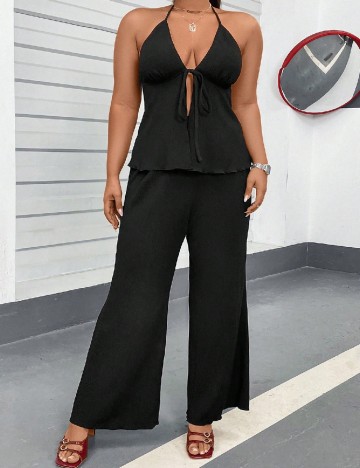 
						Compleu SHEIN CURVE, negru