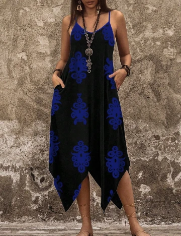 Rochie medie SHEIN, negru Negru