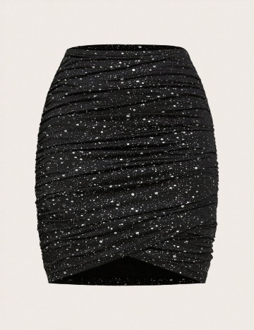 
						Fusta SHEIN, negru