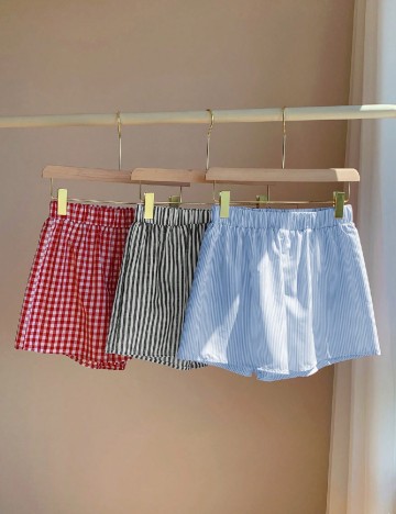 
						Set Pantaloni scurti 3 perechi SHEIN, mix culori