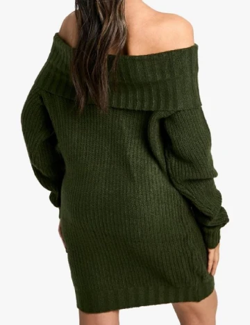 Rochie scurta Boohoo, verde