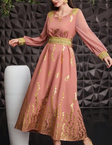 
						Rochie lunga SHEIN, roz