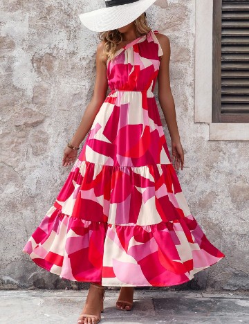 
						Rochie lunga SHEIN, mix culori