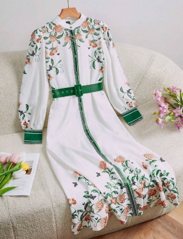 
						Rochie lunga SHEIN, mix culori