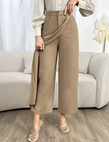 Pantaloni SHEIN, crem