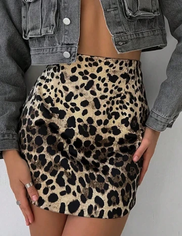 Fusta SHEIN, animal print
