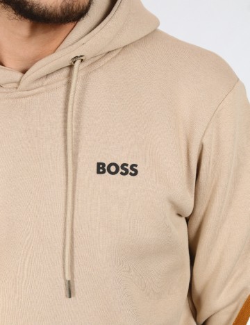 Hanorac BOSS, crem