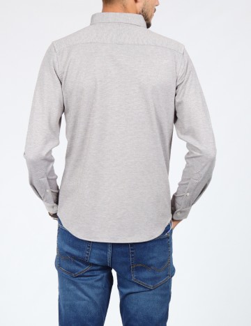 Camasa Polo Ralph Lauren, gri