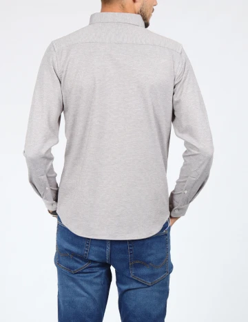 Camasa Polo Ralph Lauren, gri