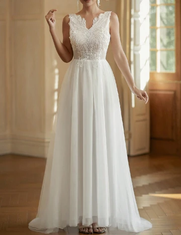 Rochie lunga SHEIN, alb