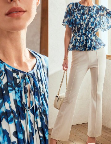 
						Bluza MOTF, albastru