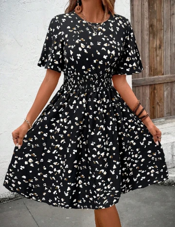 Rochie medie SHEIN, negru