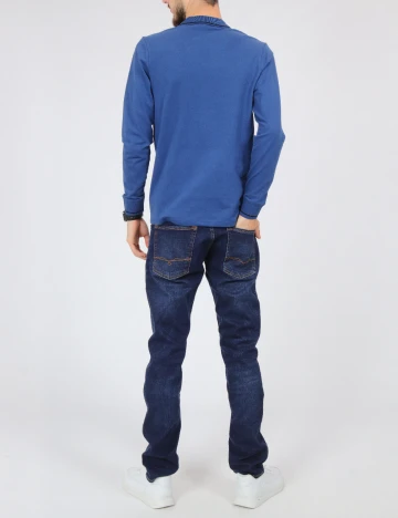 Bluza Armani Exchange, albastru Albastru