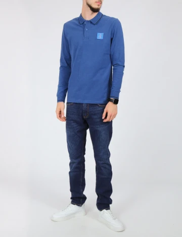 Bluza Armani Exchange, albastru Albastru