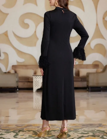 Rochie lunga SHEIN, negru Negru
