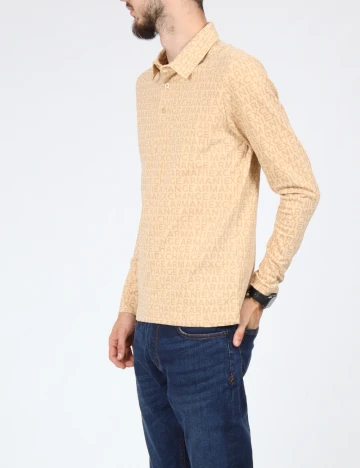 Bluza Armani Exchange, crem