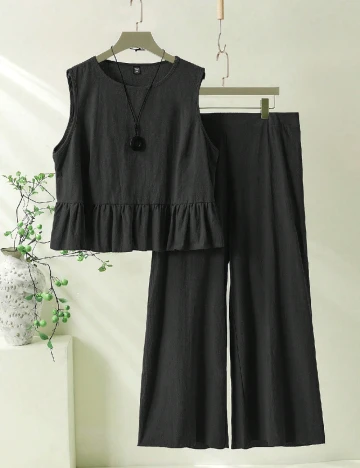 Compleu SHEIN CURVE, negru
