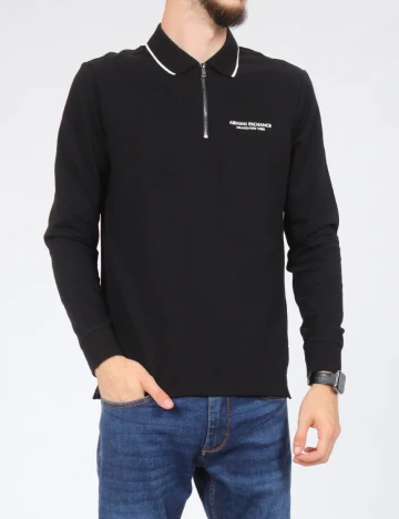 Bluza Armani Exchange, negru