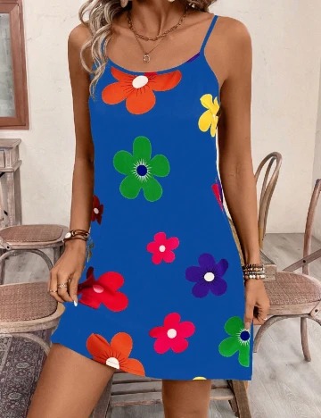 Rochie scurta SHEIN, mix culori