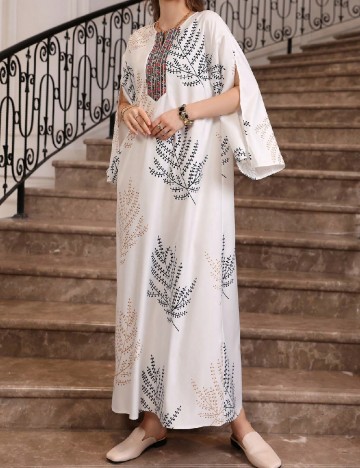 
						Rochie lunga SHEIN, alb