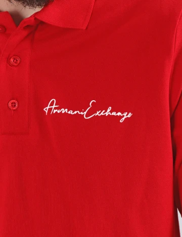 Bluza Armani Exchange, rosu