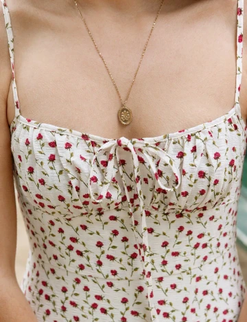 Rochie lunga SHEIN, floral print