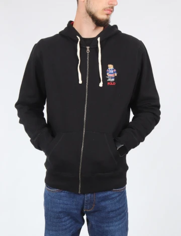 Hanorac Oversize Polo Ralph Lauren, negru Negru