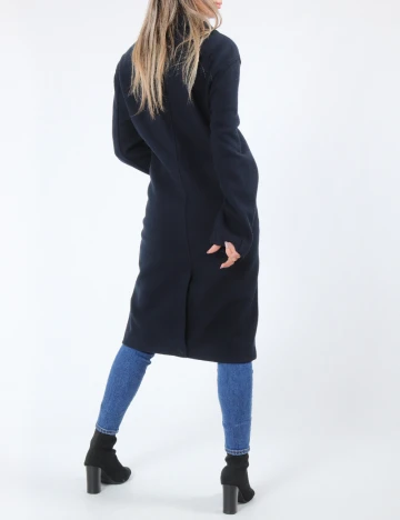 Palton oversize Zara, bleumarin Albastru