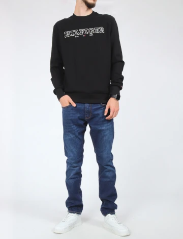 Bluza Tommy Hilfiger, negru
