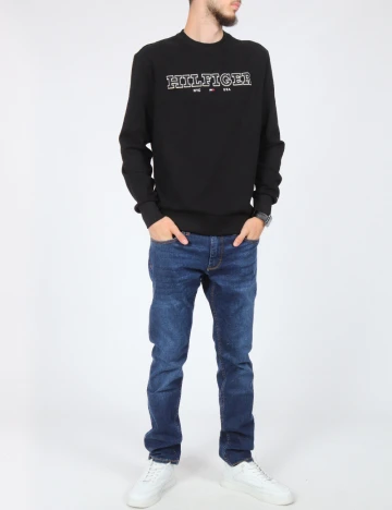 Bluza Tommy Hilfiger, negru