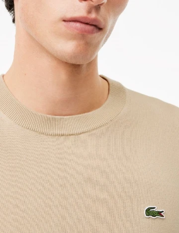 Bluza Lacoste, crem