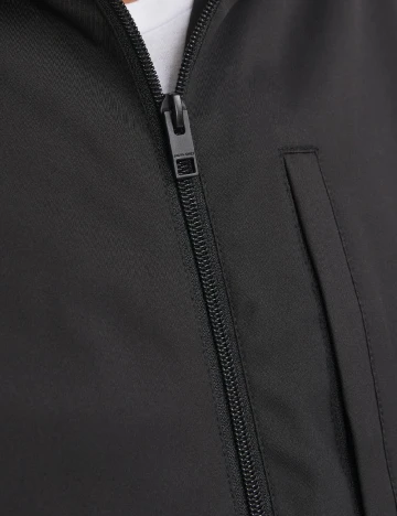 Geaca Jack&Jones, negru/albastru Negru