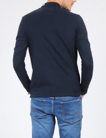 Bluza Tommy Hilfiger, bleumarin inchis