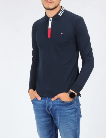 Bluza Tommy Hilfiger, bleumarin inchis