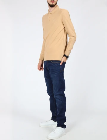 Bluza Calvin Klein Jeans, maro deschis
