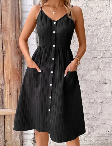 
						Rochie medie SHEIN, negru