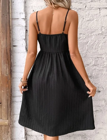 Rochie medie SHEIN, negru Negru