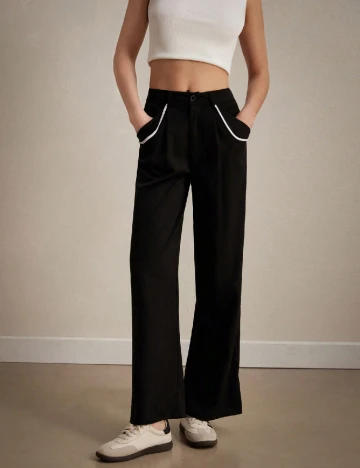 Pantaloni SHEIN, negru Negru