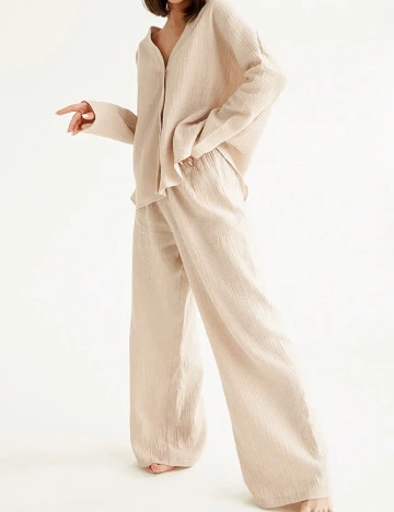 Pijama SHEIN, crem Crem