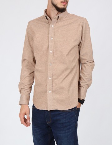 Camasa Polo Ralph Lauren, maro deschis