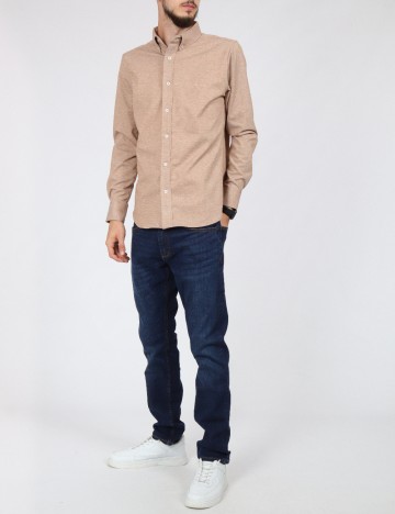 Camasa Polo Ralph Lauren, maro deschis
